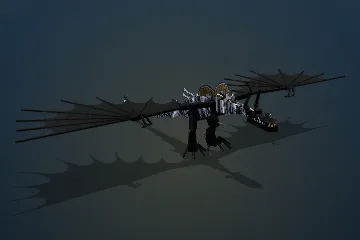 Melanistic Armorwing