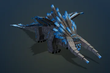 Blue Evolved Bewilderbeast