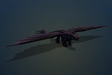 Melanistic Light Fury