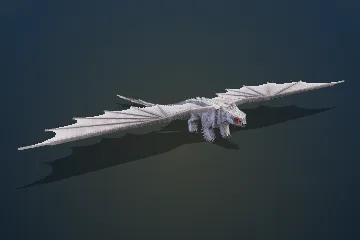 Albino Tail Night Fury