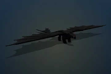 Melanistic Alpha Night Fury