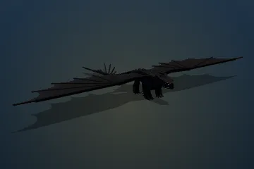 Melanistic Tail Night Fury