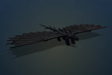 Melanistic Singetail