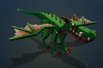 Greenbrown Wolf Fang