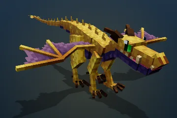 Purplegold Wolf Fang